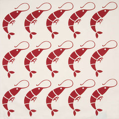 Red Rock Shrimp Eco-Friendly Cloth Napkins