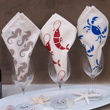 Red Rock Shrimp Eco-Friendly Cloth Napkins