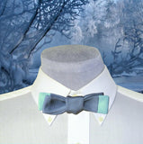 Green Surf Mens Ribbon Bow Tie