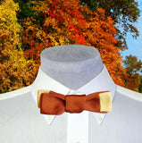 Green Surf Mens Ribbon Bow Tie