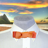 Green Surf Mens Ribbon Bow Tie
