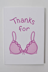 Thanks for Always Lifting Me Up Handmade Greeting Card