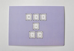 You Plus I Equals Love Handmade Greeting Card