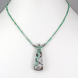 Utah Veriscite and Green Aventurine Necklace